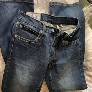 Very nice condition boot cut jean with heavier material